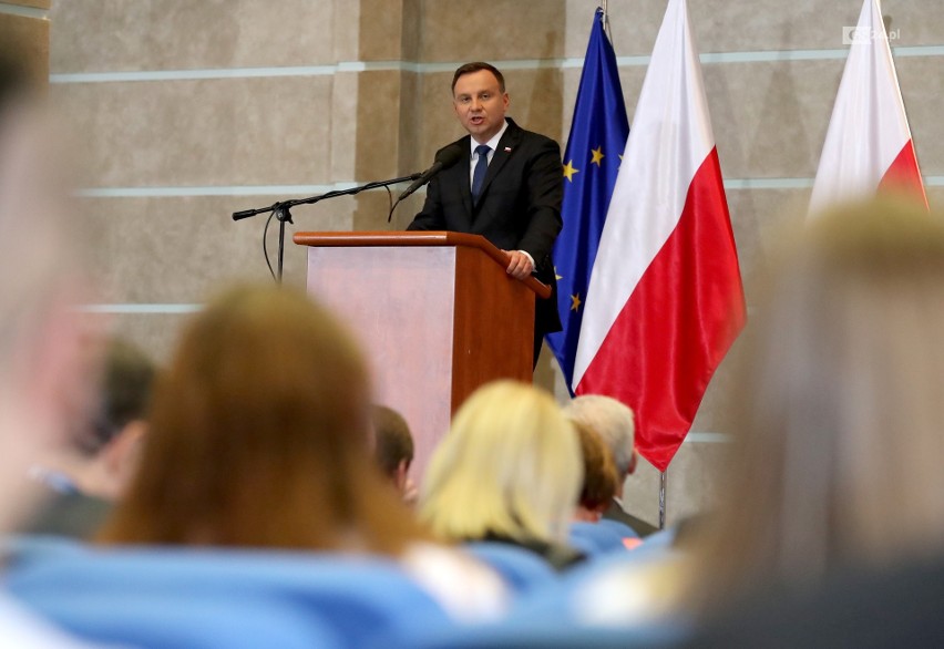 Prezydent Andrzej Duda w Szczecinie. O integracji i uchodźcach [WIDEO]