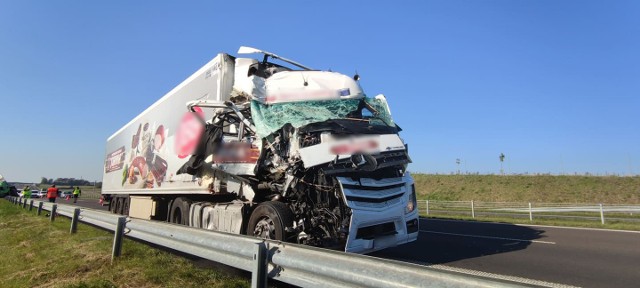 Wypadek na S6 koło Koszalina