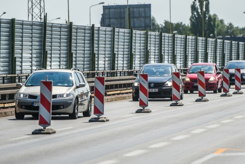 Remont mostu Lecha: W weekend spokojnie. Prawdziwe korki zaczną się dopiero w poniedziałek? [ZDJĘCIA]