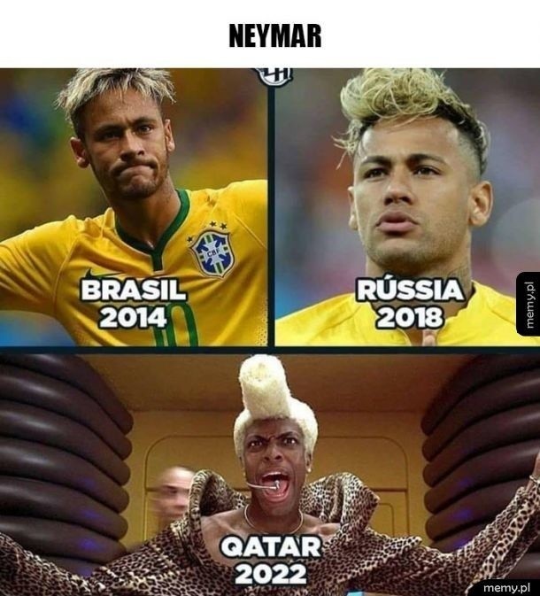 Turlający Neymar [MEMY]