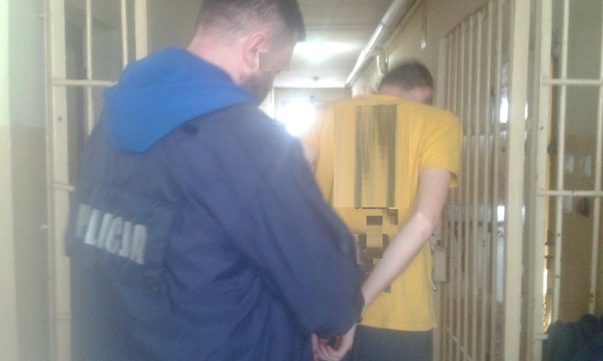 26-latek aresztowany za serię przestępstw w Inowrocławiu 