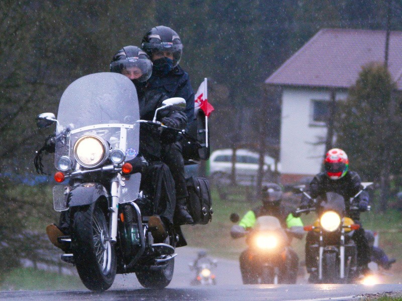 W niedzielę w Czarnej rozpoczął się sezon motocyklowy.