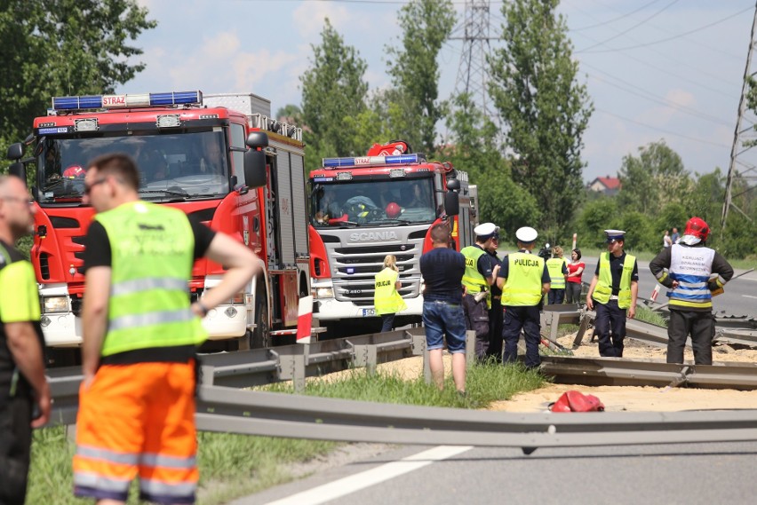 Do tragicznego wypadku na trasie S1 doszło w Sosnowcu przy...