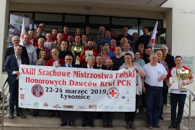 Szachowe Mistrzostwa Polski Honorowych Dawców Krwi 22-24 marca 2019 Łysomice