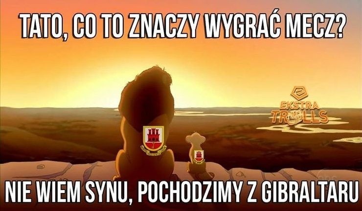 Najlepsze memy po meczu Polska - Gibraltar