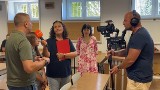 Polskie Radio zawitało do I LO w Radomsku. Podziękowania za pomoc Ani Zbierańskiej. ZDJĘCIA