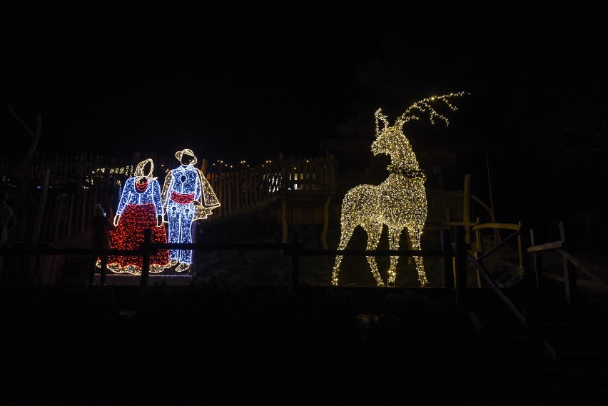 Zakopane. 250 tys. lampek rozbłysło na Gubałówce [ZDJĘCIA]