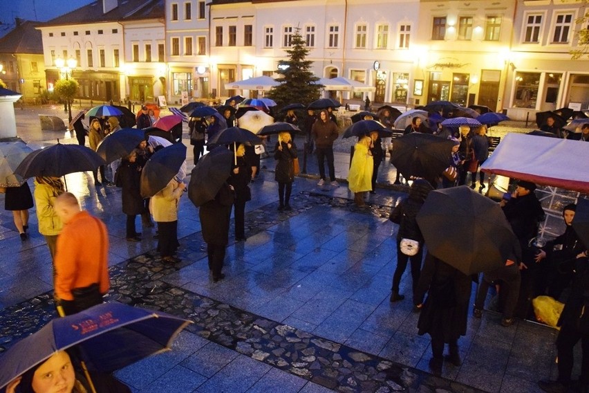 Czarny protest 2017 w Bielsku-Białej