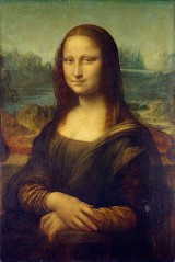 Co jest w tle obrazu 'Mona Lisa'?