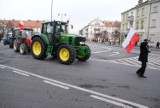 Marchwacz: Rolnicy wyszli na ulicę. Utrudnienia na krajowej 12 [ZDJĘCIA]