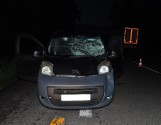 Tragiczny wypadek w powiecie bialskim. Samochód osobowy śmiertelnie potrącił obywatela Ukrainy