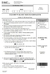 Egzamin gimnazjalny 2018: MATEMATYKA dobre rozwiązania zadań z testu [ARKUSZE CKE]