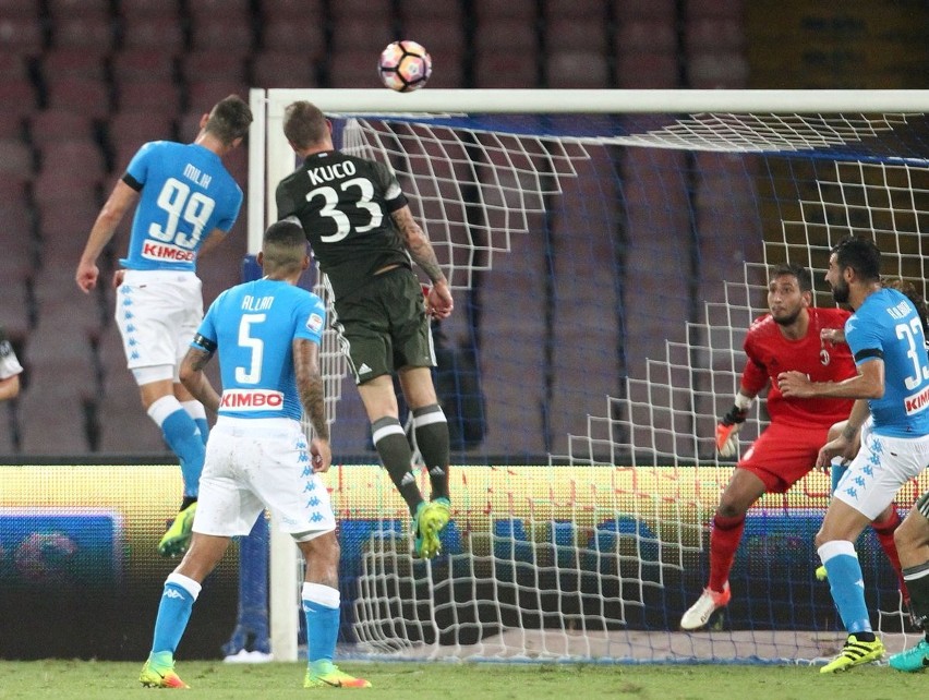 Arek Milik strzelił 2 bramki dla Napoli