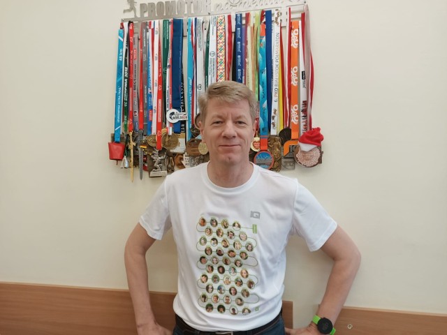 Profesor Zygmunt Waśkowski ukończył już 23 maratony. Ten najbliższy będzie jednak dla niego wyjątkowy