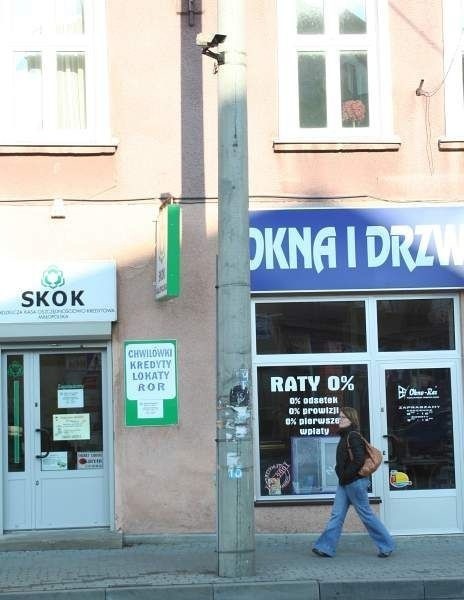 Kamera obejmująca ulicę Rzeszowską w Nisku również nie działa.