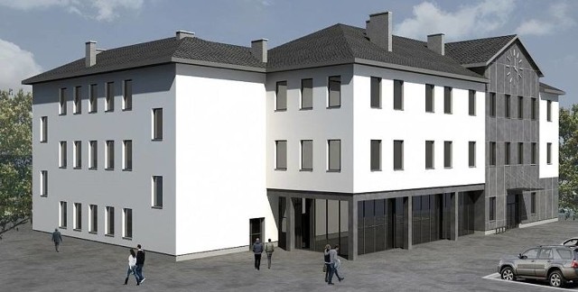 Miejski Dom Kultury w Łapach doczekał się nowego wykonawcy budowy.