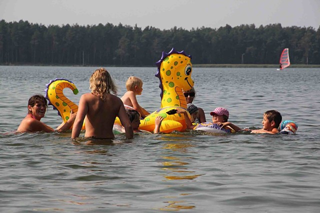 Coraz chętniej wybieramy wakacje w Polsce, również w województwie lubelskim. Na zdjęciu: jezioro Firlej
