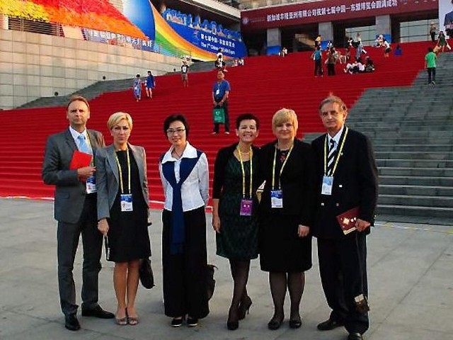 Delegacja Grudziądza w Nanning