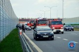 Wypadek na autostradzie A2. Cztery osoby zostały ranne