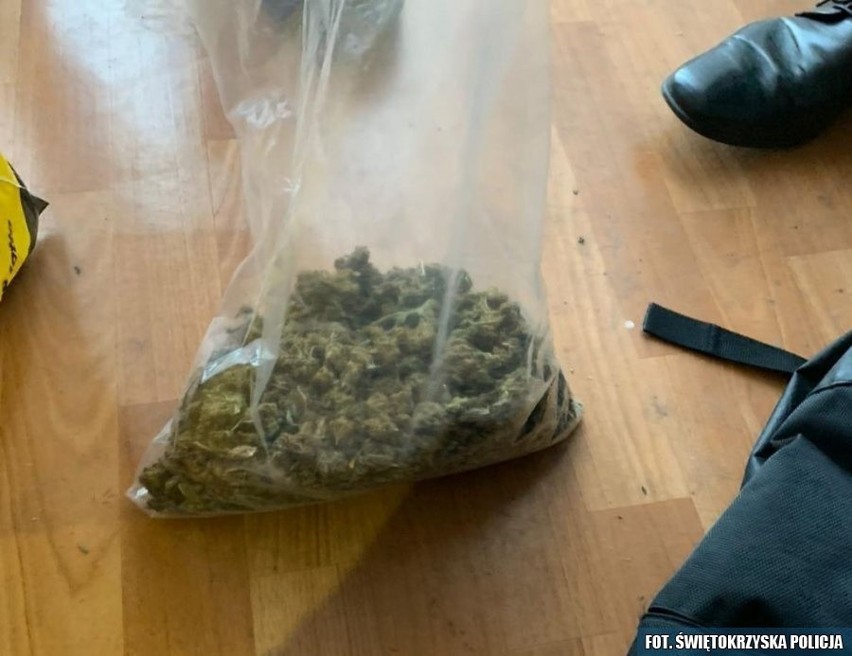 Świętokrzyscy policjanci przejęli kilogramy narkotyków [ZDJĘCIA]