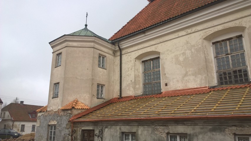 Trwa remont synagogi w Tykocinie