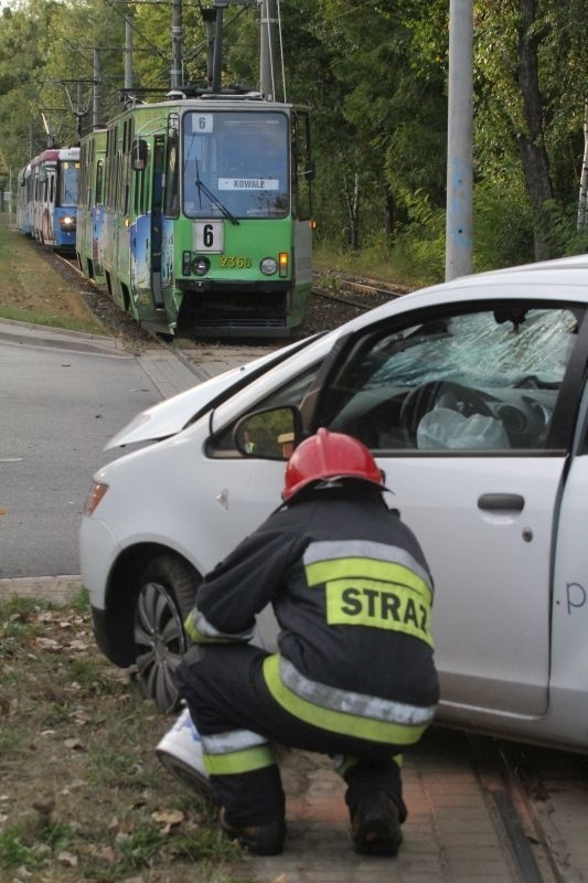 Wypadek na pętli Kowale, Wrocław 21.09.2015