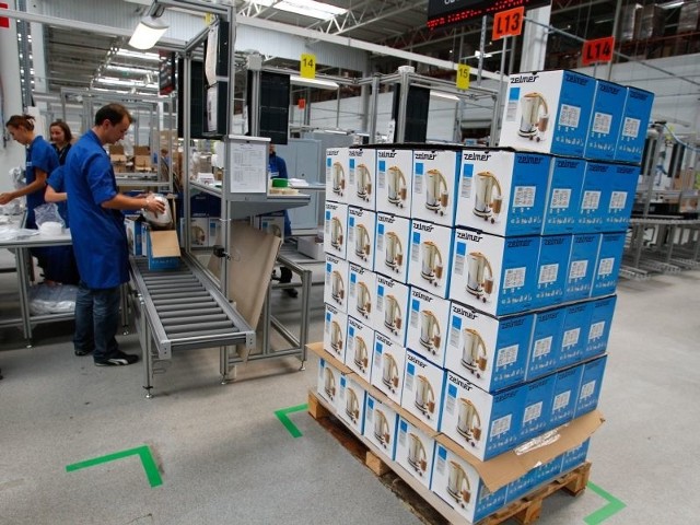W przeniesionej z Rzeszowa fabryce Zelmeru produkowane są odkurzacze, blendery i sokowirówki. Fot. KrzysztoF Łokaj