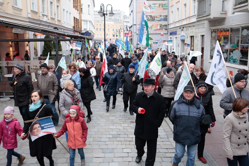 Po niedzielnym marszu ws. powiększenia granic Opola...