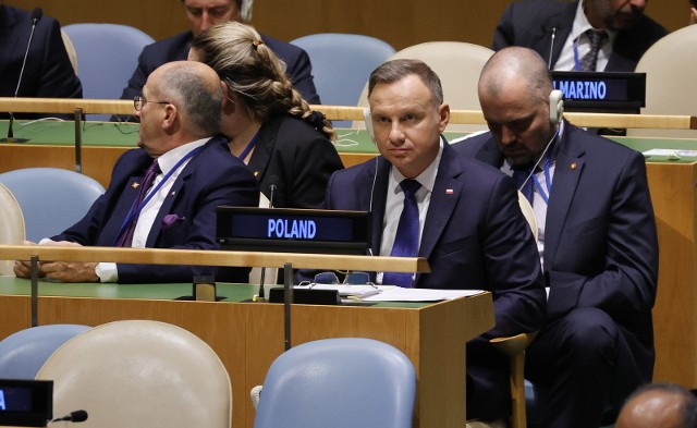 Prezydent Andrzej Duda na forum ONZ