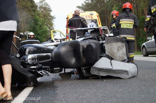 Już wiadomo, że sprawczynią wypadku w Stryszku, w wyniku którego ucierpiał motocyklista ze Szwecji, była kobieta prowadząca osobowe bmw