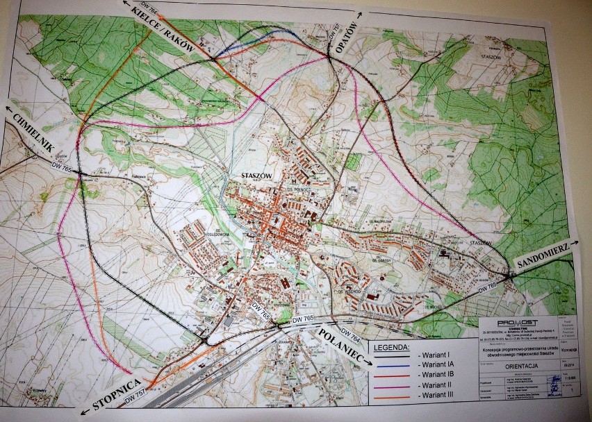 Rusza budowa obwodnicy Staszowa. Przetarg do końca marca