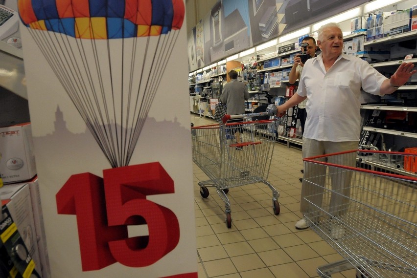 Urodzinowa loteria E.Leclerc: Zrobił zakupy za 10 tys. w ciągu 15 minut (FOTO)