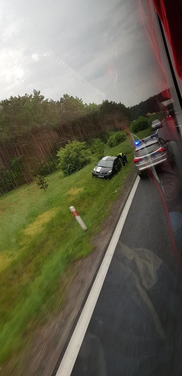 Wypadek w Suchatówce. Utrudnienia na DK15.