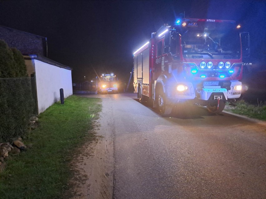 Poważny wypadek w miejscowości Rąty w gminie Somonino