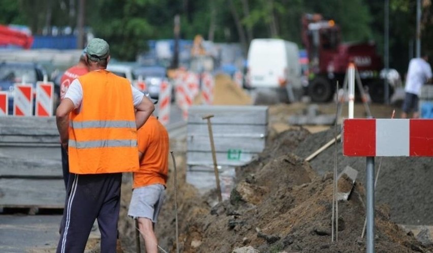 Na wielu odcinkach dróg krajowych w Lubuskiem trwają prace...