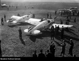 Międzynarodowe Zawody Samolotów Turystycznych w Katowicach - Tak wyglądały samoloty prawie 90 lat temu! Archiwalne zdjęcia