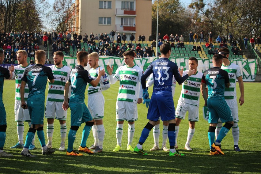 Chełmianka Chełm - Lechia Gdańsk 0:2. Piłkarskie święto w Chełmie zakończone awansem faworyta. Zobacz zdjęcia