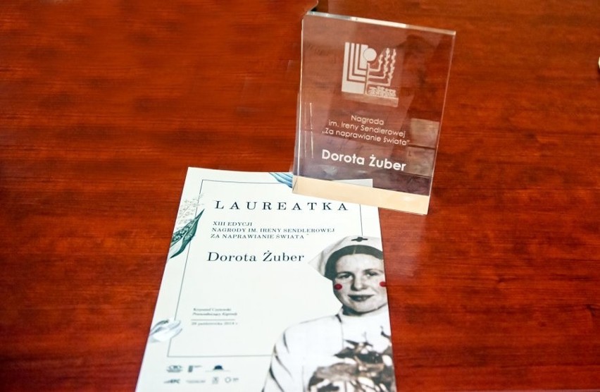 Dorota Żuber odebrała gratulacje od władz Bytomia