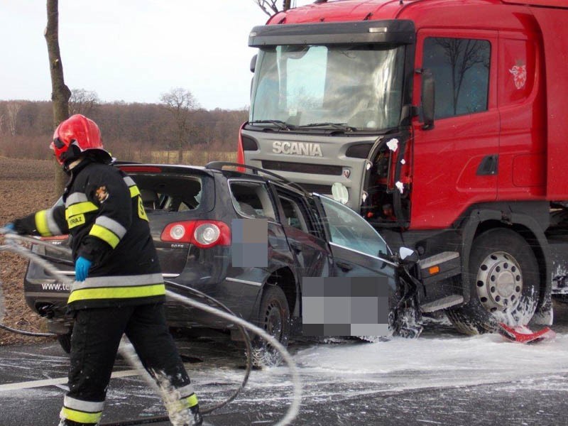Tragiczny wypadek koło Malechowa.