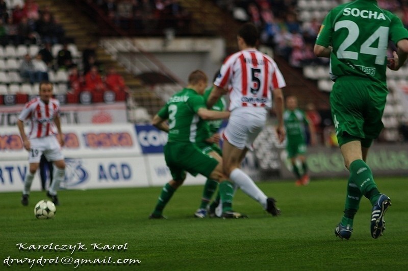 Cracovia Kraków 1:1 Śląsk Wrocław