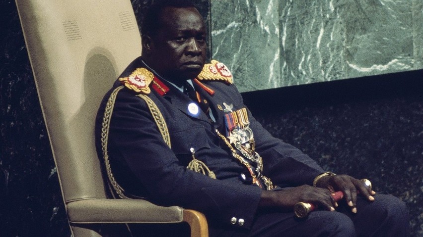Idi Aman był prezydentem, a de facto dyktatorem Ugandy w...