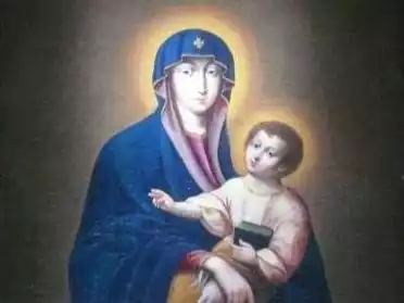 Obraz Matki Bożej Śnieżnej w jarosławskiej Kolegiacie pw. Bożego Ciała.