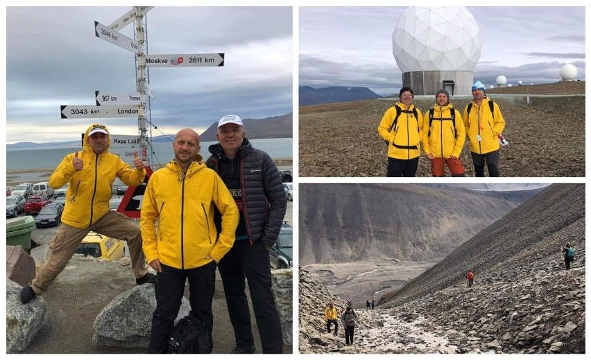 Wyprawa na Spitsbergen z Pleszewa. Na jednym z najdalej...