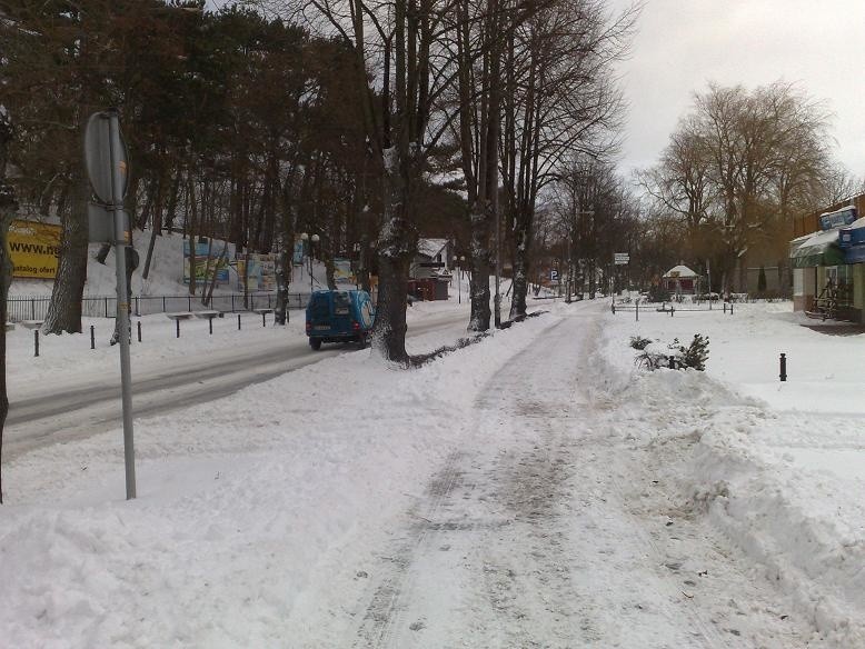 Zima w Mielnie