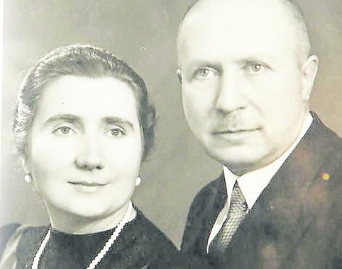 Józefina, z domu Hoffmaister, i Sergiusz Tollowie