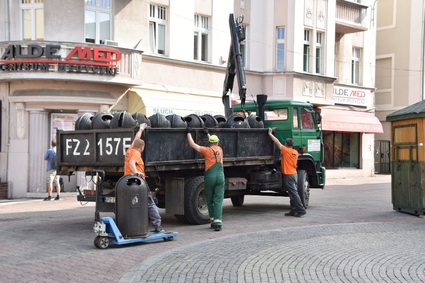 W Zielonej Górze odbywa się wielkie sprzątanie po trwającym...