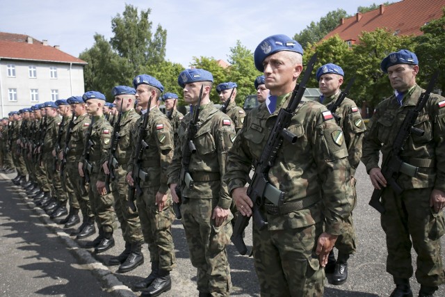 Żołnierze z 7. Brygady Obrony Wybrzeża zostali wysłani na wschodnią granicę.