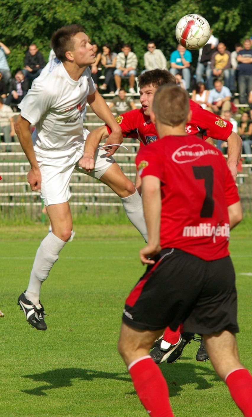 17.06.2009, Kraków: pierwszy mecz barażowy Hutnik - Jeziorak...