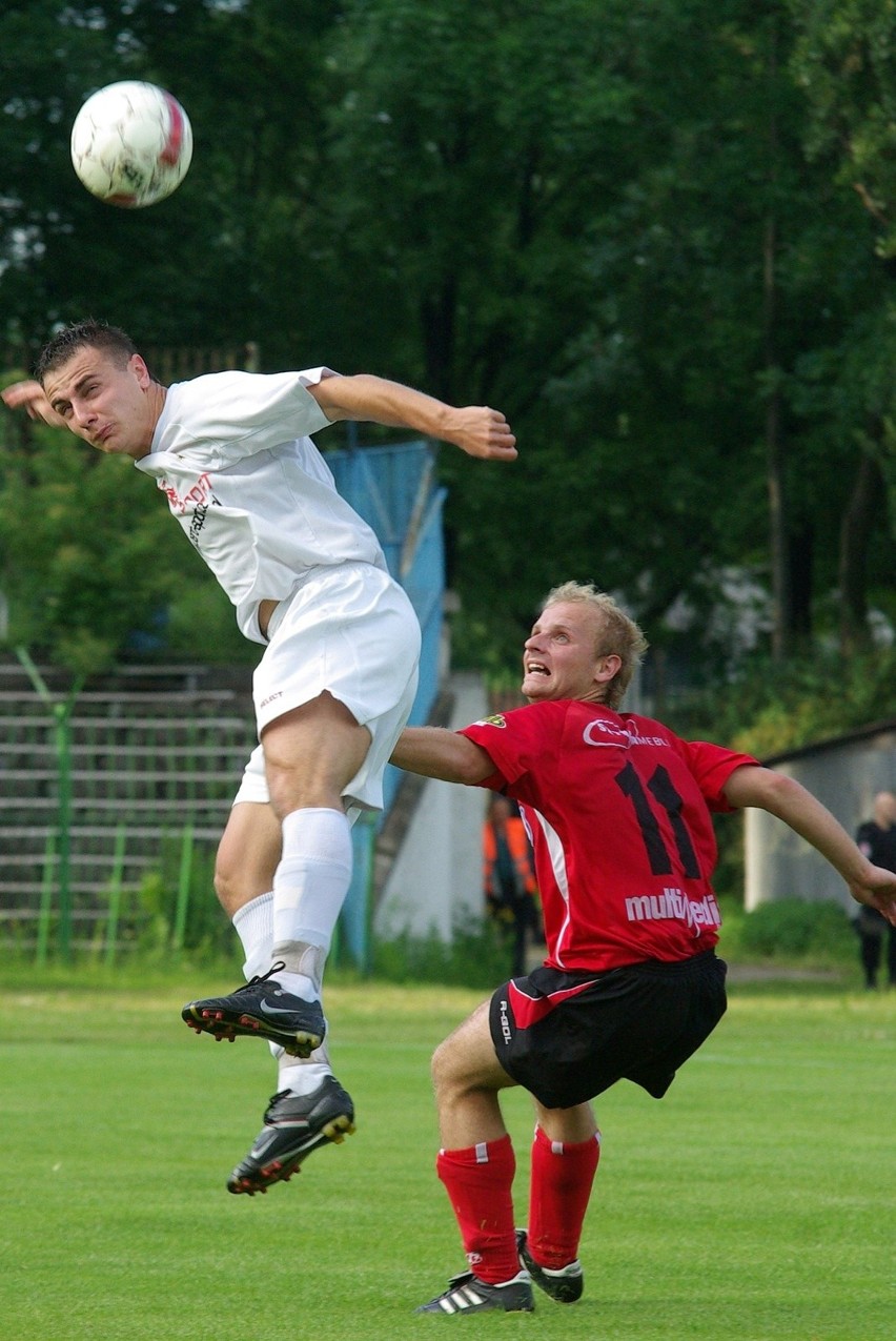 17.06.2009, Kraków: pierwszy mecz barażowy Hutnik - Jeziorak...
