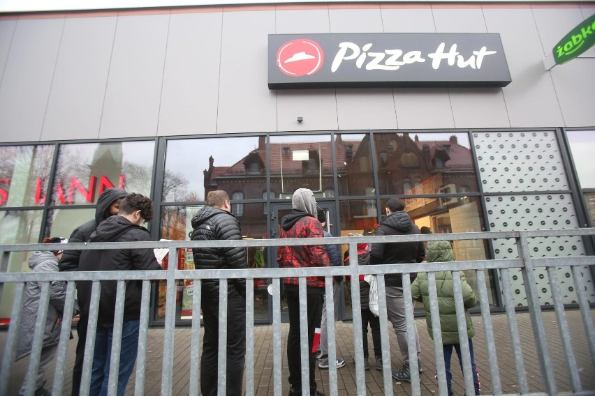 Na otwarciu Pizza Hut w Siemianowicach Śląskich zjawiły się...